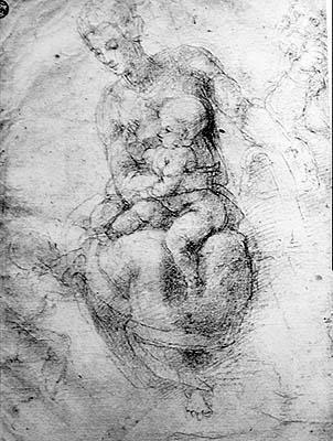 Virgin and Child by Michelangelo Buonarroti